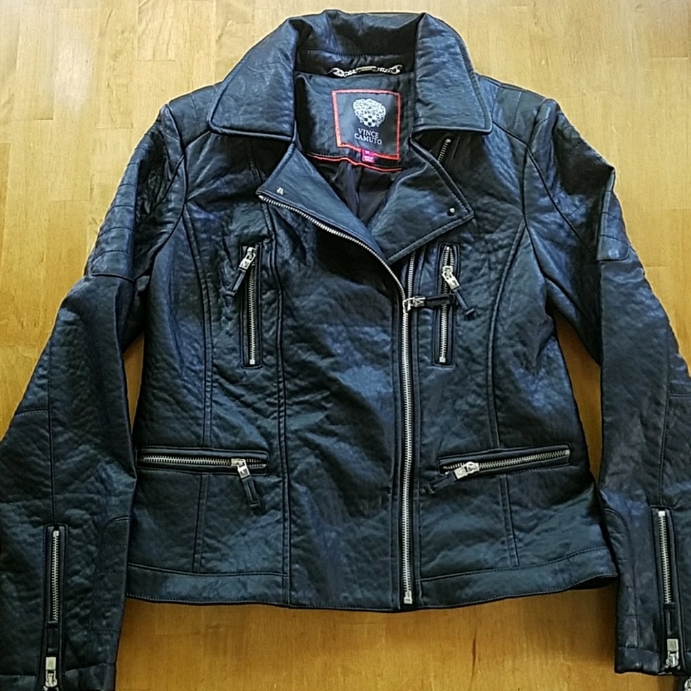 Vince Camuto faux leather jacket